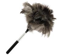 Plumeau en plumes d'autruche - Lavable - Extensible jusqu'à 110 cm - Plume d'autruche pour plafonds, maison, voiture, bureau