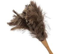 Plumeau en plumes d'autruche - Nettoyeur de poussière de haute qualité pour les surfaces sensibles, longueur totale 38 cm