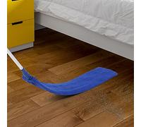 Plumeau extensible avec barre télescopique en acier inoxydable, fente en microfibre, brosse à poussière flexible, longue fente plate pour meuble de canapé, lit de lit, store de plafond inférieur