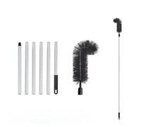 Plumeau Extensible Brosse télescopique for dépoussiérer Les toits, Feuilles, Branches et débris(6 Pole)
