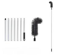 Plumeau Extensible Brosse télescopique for dépoussiérer Les toits, Feuilles, Branches et débris(9 Pole)