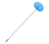 Plumeau Extensible Dépoussiéreur de Plafond Amovible for pales Ventilateur avec Manche télescopique Multifonction for Le Nettoyage des Murs, Portes et fenêtres(Blue 1.75m)