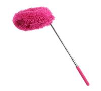 Plumeau extensible en microfibre, longue extension résistante aux rayures, lavable, facile à absorber la poussière, antistatique, plumeau à long manche, outil de dépoussiérage de meubles ménagers