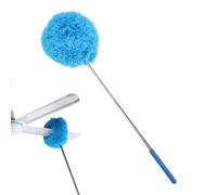Plumeau Extensible - Manche Télescopique 33-80cm, Dépoussiéreur à Tête Pliable | Atteint Sans Effort Plafonds Hauts, Coins et Ventilateurs de Plafond, Idéal pour Nettoyer Poussière & Toiles d'Araignée
