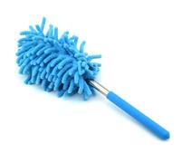 Plumeau Extensible Plumeau allongé en Acier Inoxydable, plumeau Chenille, télescopique Multifonctionnel for la Maison, 1 pièce(Blue)