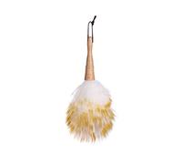 plumeau, Lot de 2 plumeaux en pure laine d'agneau avec manche bois(X Small)