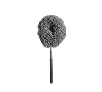 Plumeau Multifonction en Microfibre avec Manche télescopique - Lavable et réutilisable, Convient aux Hauts plafonds, Ventilateurs et Meubles(Grey)