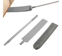 Plumeau pour endroits étroits - Nettoyant pour zones étroites, brosse étendue avec long manche, plumeau extensible pour le nettoyage - Plumeau pliable et lavable pour canapés-lits, sols de meubles, hu