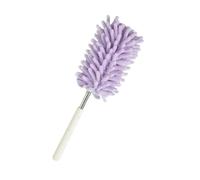 Plumeau Poussiere Brosse à poussière télescopique en microfibre chenille, multifonction for le nettoyage des plafonds et autres surfaces.(Color 1)