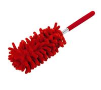 Plumeau Poussière Plumeau télescopique en microfibre rétractable for le nettoyage de la maison et de la voiture, avec poignée for dépoussiérer les gadgets et accessoires for la maison(Red)