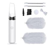 Plumeau Rotatif - Brosse Motorisée, Outil De Nettoyage À 360°, Dépoussiéreur Automatique, Nettoyeur Électrique, Outil De, Accessoire Ménager Pratique | Mobilier De Bureau À Domicile É