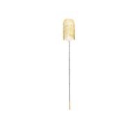 Plumeau Télescopique en Laine D'Agneau Lavable de 130 cm de Long, Extensible, pour Couvertures et Surfaces Sensibles, Bureau, Voiture.