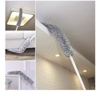 Plumeau Telescopique, Ménage Duster Plumeau, Nettoyage avec Manche Télescopique Extensible pour La Maison (60-179CM) Gris