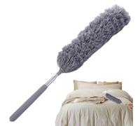 Plumeau télescopique, plumeau à rallonge | Outil de Nettoyage de poussière Flexible,Brosse Flexible en Toile d'araignée, plumeau en Fibre réutilisable, Outil de Nettoyage Ergonomique pour Zorq