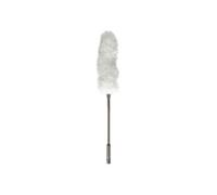 - Plumeau Tête Pivotante "Manche Inox" 78cm Argent