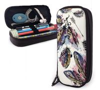 Plumes Boho Dessin¿¿Es ¿¿ La Main Trousse Grande Capacit¿¿ Stylo Crayon
