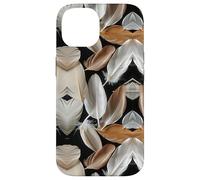 Plumes célestes : Symphonie de Plumes bohème Chic Coque pour iPhone 14