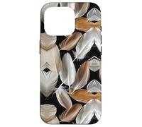 Plumes célestes : Symphonie de Plumes bohème Chic Coque pour iPhone 16 Pro