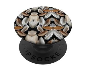 Plumes célestes : Symphonie de Plumes bohème Chic PopSockets PopGrip Adhésif