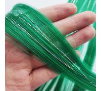 Plumes Cheveux Extensions de cheveux synthétiques 2 en 1 à Clip, postiche colorée, guirlandes argentées mélangées, reflets fête vacances for femmes et filles(6 pcs,TINSLE-A10_22INCHES)