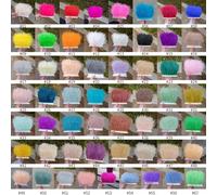 Plumes D’Autruche Châle Accessoire Décoratif Couches Plume D’Autruche Naturelle Boa Châle Plumes D’Autruche écharpe pour Décoration De Robe De Mariée Boas, Choose Color, 2 M 10PLY