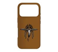 Plumes d'art Tribal Indien Indien du sud-Ouest Coque pour iPhone 17 Pro