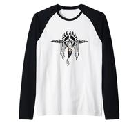 Plumes d'art Tribal Indien Indien du sud-Ouest Manche Raglan