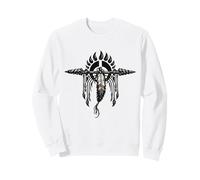 Plumes d'art Tribal Indien Indien du sud-Ouest Sweatshirt