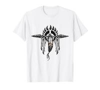 Plumes d'art Tribal Indien Indien du sud-Ouest T-Shirt
