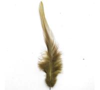 Plumes de coq, env. 10-15 cm, 50 pièces, brun