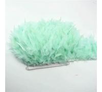 Plumes de dinde colorées pelucheuses avec franges, ruban à franges, ruban de plumes, boa, couture, costume, accessoires de décoration