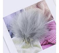 Plumes De Dinde Naturelles 8-12cm Plume Douce pour Les Travaux D’Aiguille Bricolage Mariage Bijoux Décoration, Red Wine, 50pcs