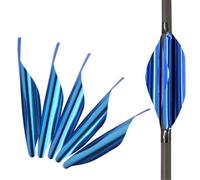 Plumes De Flèche En Plastique Pour Tir À L'arc, 50 Pièces/Ensemble, 2.3 Pouces, Arbre De Flèche En Spirale, Aubes D'aile Droite, Accessoires De Chasse