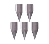 Plumes de stylo plume incurvées à angles multiples - Taille EF F - Ergonomique pour une écriture confortable - Pointe EF/F