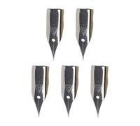 Plumes de stylo plume standard EF F avec pointe haute dureté pour une écriture fluide et longue durée de remplacement des pointes EF F