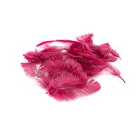 Plumes décoratives - 5 g - 5 à 10 cm - Plumes de poule, marabout - Plumes de parure Weinrot / Bordeaux 270