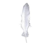 Plumes d'oie à paillettes dorées, 24 pièces, for artisanat, 6-8 pouces, accessoires de bijouterie, Plume naturelle, décoration de fête de mariage(P3)