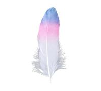 Plumes d'oie à paillettes dorées, 24 pièces, for artisanat, 6-8 pouces, accessoires de bijouterie, Plume naturelle, décoration de fête de mariage(P1)