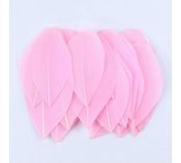 Plumes d'oie colorées en vrac 5-8 cm, mini plumes naturelles pour loisirs créatifs, fabrication de bijoux, attrape-rêves, pendentif, plume décorative - Rose clair - 200 pièces