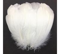 Plumes D'oie Naturelles 100 Pièces/Sac, Bricolage, À Vendre, Artisanat, Décorations De Base, Décoration De Mariage De Haute Qualité