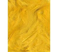Plumes Ébouriffées Jaune 3 G Lg 8 À 12 Cm