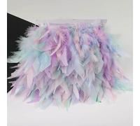 Plumes en vrac, plumes d'autruche blanches, garnitures en plumes pour loisirs créatifs, plumes blanches, petites plumes d'oie, plumes d'autruche rose vif, longues plumes pour loisirs créatifs, garni
