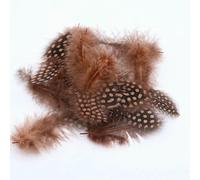 Plumes naturelles multicolores 4,5-8 cm 2-4 pouces Plume de poulet tachetée de perles pour artisanat, bijoux, accessoires, plumes marron 4,5-8 cm 200 pièces