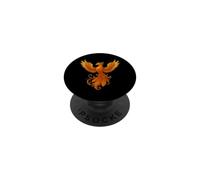 Plumes ornementales mythiques Phoenix PopSockets PopGrip Adhésif