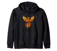 Plumes ornementales mythiques Phoenix Sweat à Capuche