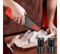 Plumeuse À Volaille Manuelle, Électrique Et Rapide, Avec 2 Batteries Rechargeables, For Oies, Dindes, Oiseaux, Canards, Usage Domestique Et Professionnel.