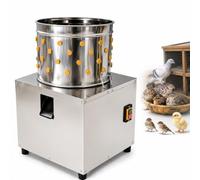 Plumeuse De Poulet Commerciale, Machine à plumer automatiquement les plumes | Doigts Caoutchouc résistants, Usage Domestique et Professionnel pour Poulet, Canard, oie, caille pour la Ferme