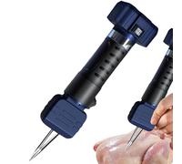 Plumeuse de poulet électrique - Machine à plumer les plumes de poulet, machine à épiler les volailles | Plumeur à main rechargeable, outil de plumage portable avec pointe conique réglable pour dinde