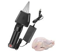 Plumeuse de poulet électrique rapide, machine à plumer le poulet portable avec 4 têtes coniques en acier inoxydable, plumeuse de plumes de volaille électrique 13000r/min, pour poulet canard oie oise
