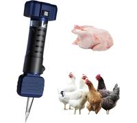 Plumeuse Électrique For Volaille, Outil De Retrait De Plumes Portable Rechargeable Avec Tête Conique Réglable, Machine À Plumer Portable Étanche For Poulet, Canard, Oie, Dinde